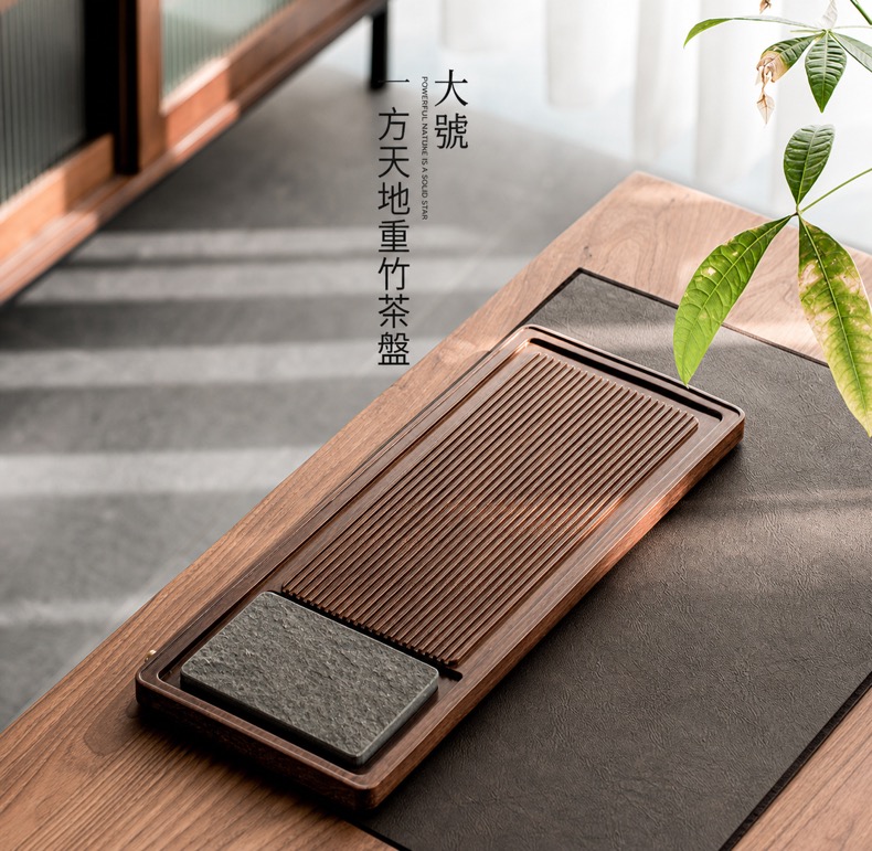 重竹烏金石一方天地茶盤 商品詳情圖 15