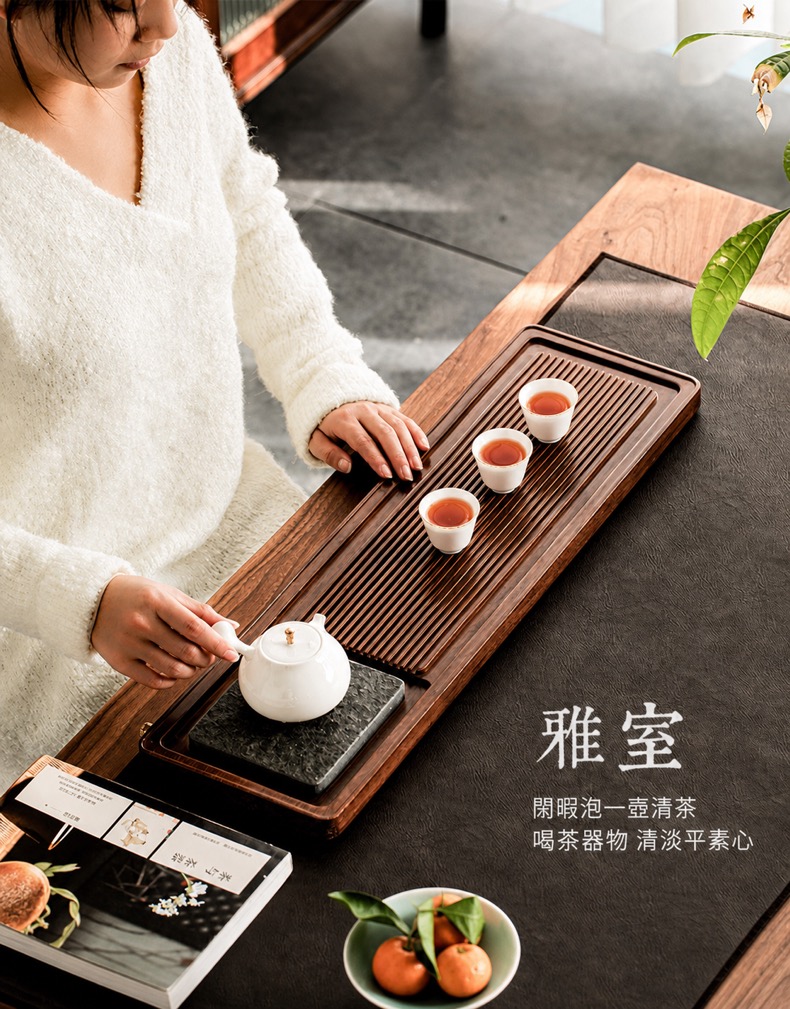 重竹烏金石一方天地茶盤 商品詳情圖 5