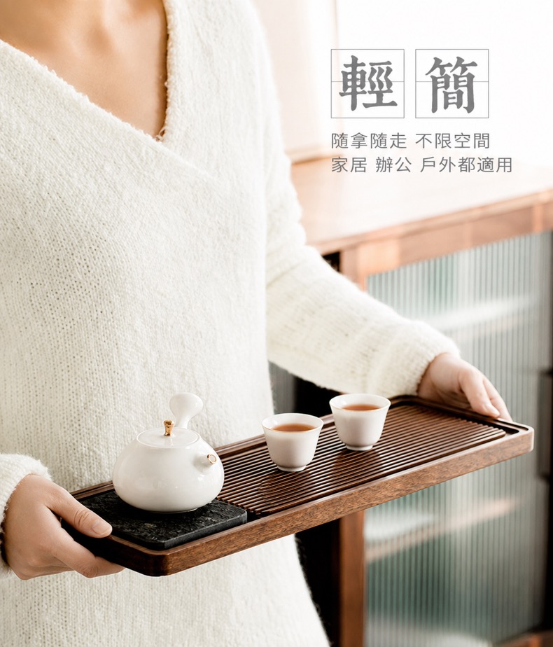 重竹烏金石一方天地茶盤 商品詳情圖 7