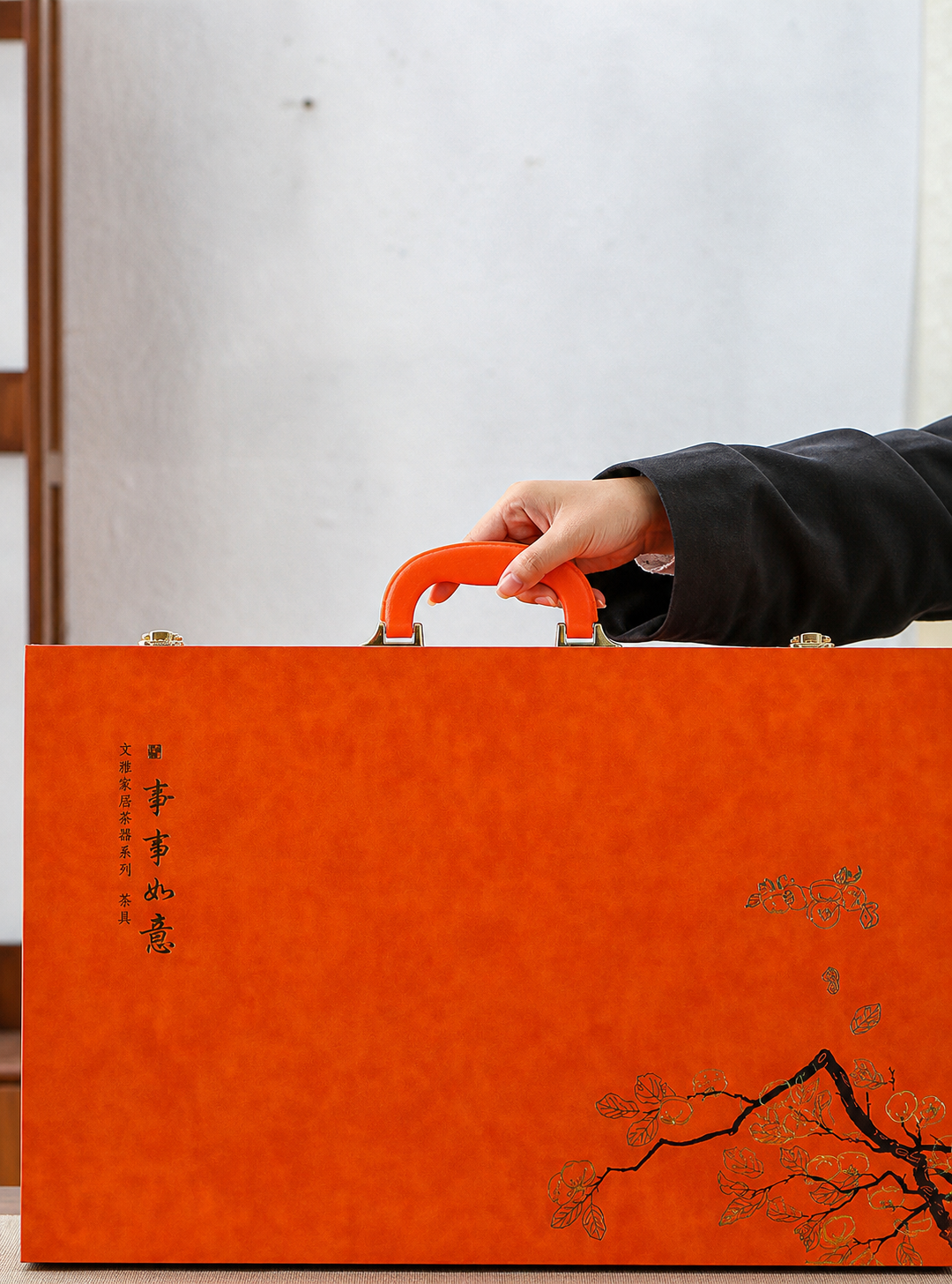 柿柿如意自動旋轉出水茶具套組禮盒 商品詳情圖 13