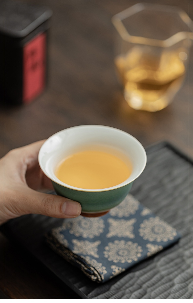 極光窯變綠野納蘭主人杯 商品詳情圖 9