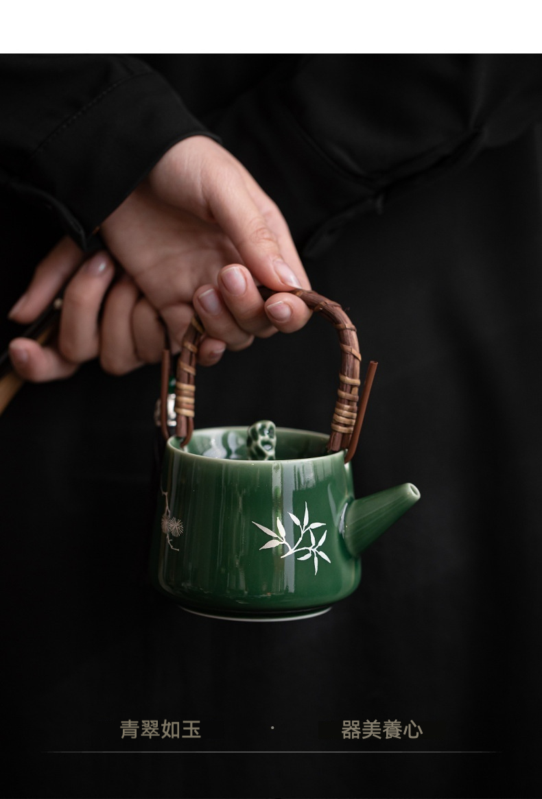 青璃暗香提梁壺 商品詳情圖 6