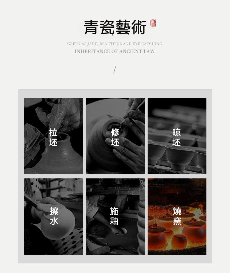 青璃暗香一條水杯 商品詳情圖 3