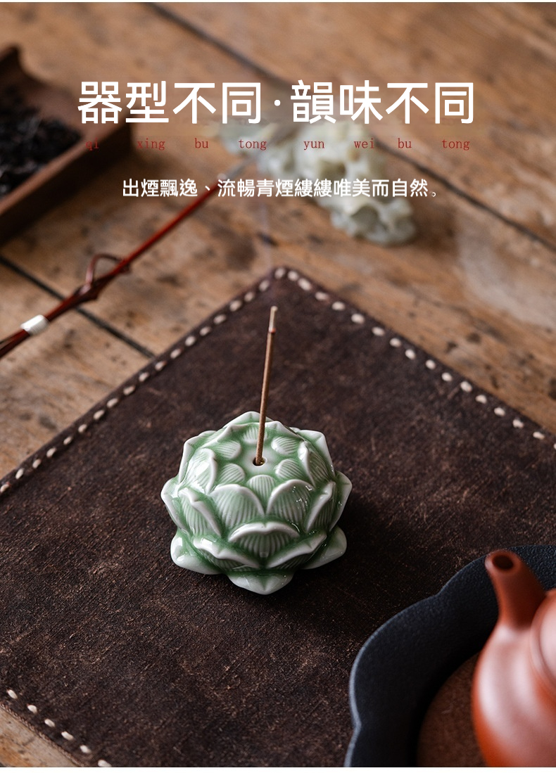 迷你禪意蓮花小香插 商品詳情圖 5