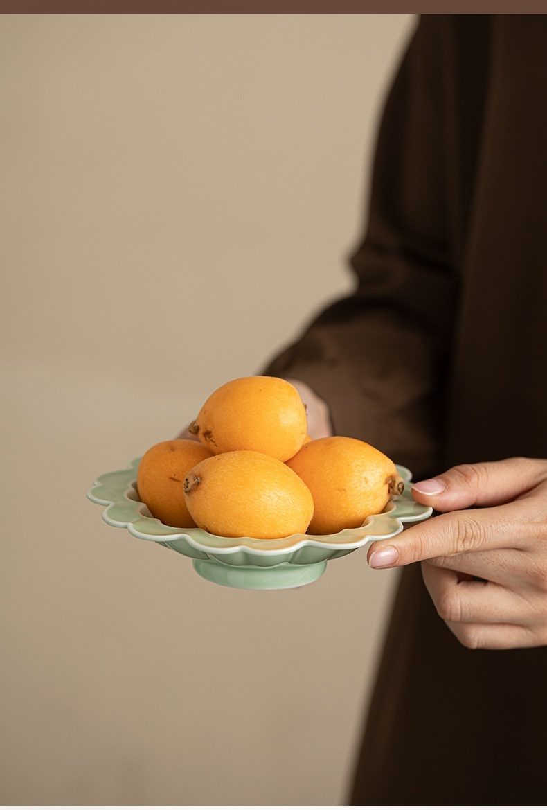 菊瓣茶點盤 商品詳情圖 6