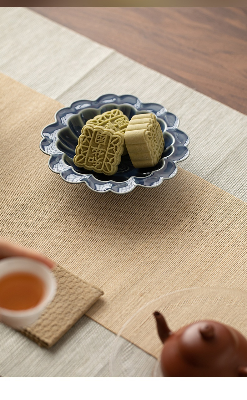 菊瓣茶點盤 商品詳情圖 9