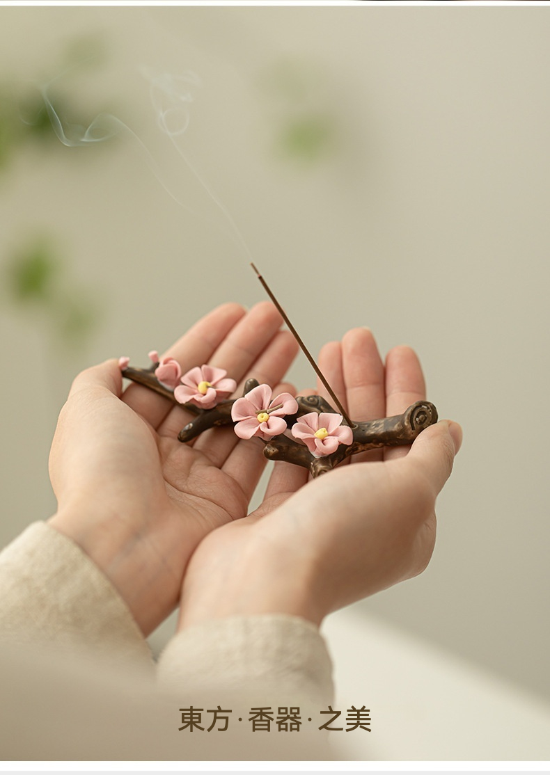 手工捏梅花香插 商品詳情圖 11