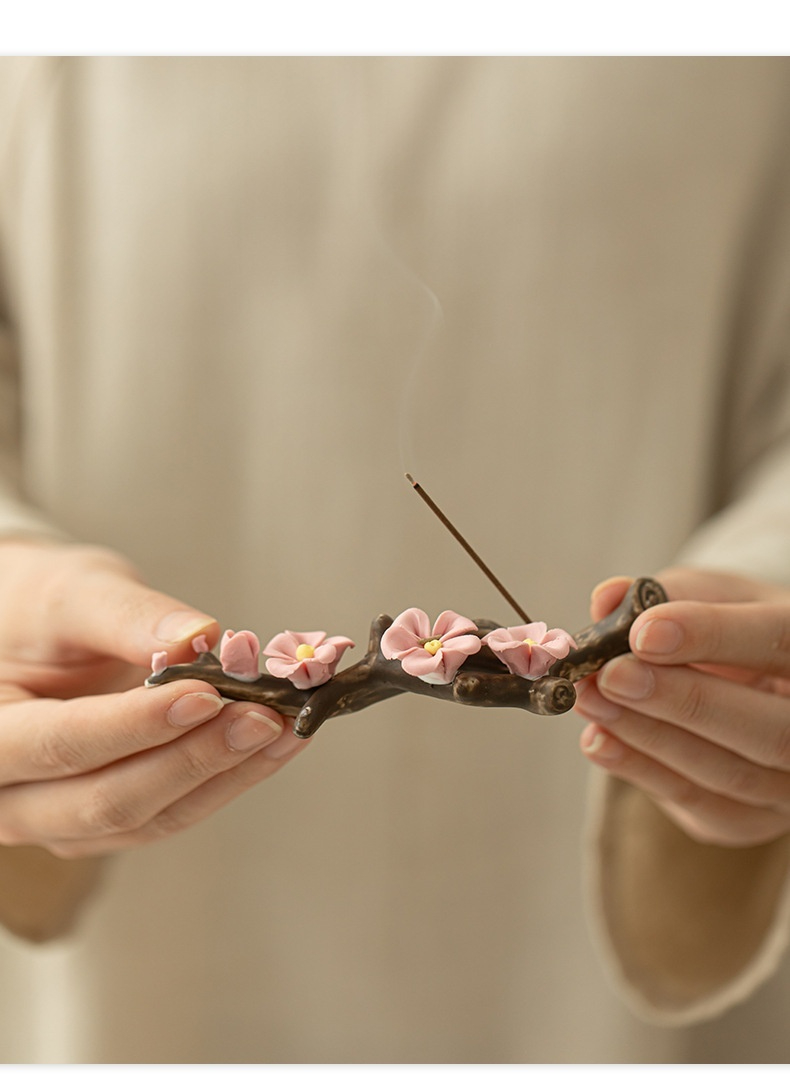 手工捏梅花香插 商品詳情圖 7