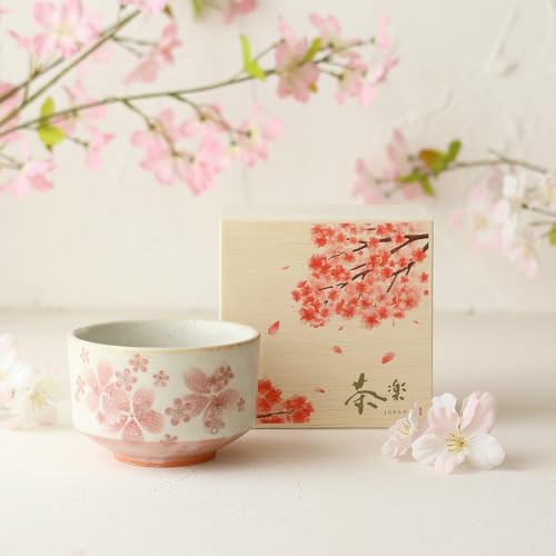 舞櫻抹茶碗/ 日本美濃燒- 南山居