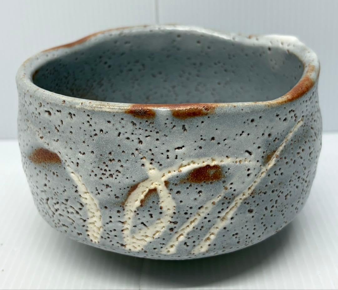 鼠志野抹茶碗/ 日本美濃燒/ 秀山窯- 南山居