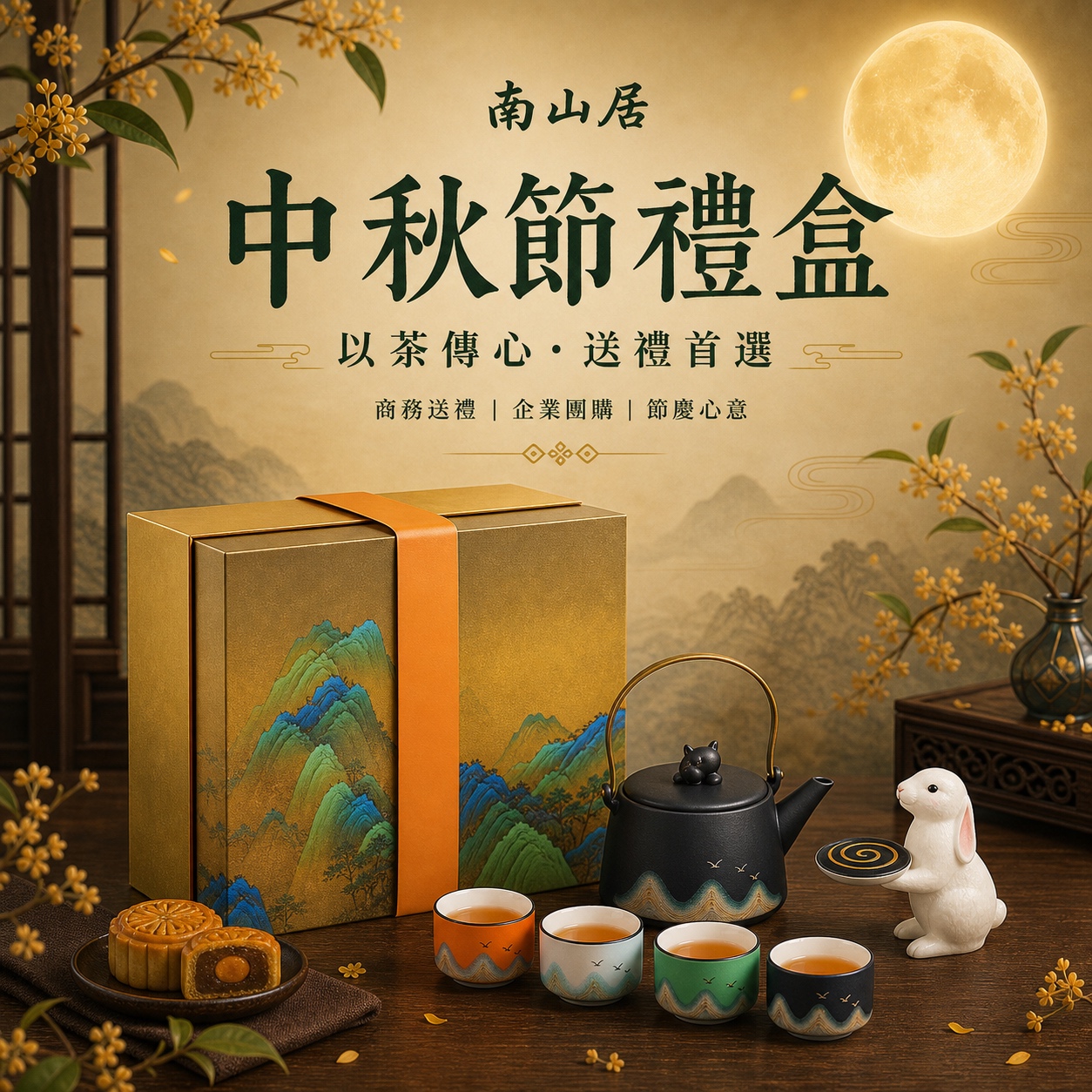 南山居 中秋節禮盒